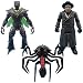 Ben Ten 10 Alien Swarm Movie Set 1 4 Inch Collection Figure 3 Pack (Alien Queen, Nanomech, Validus)