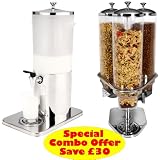 Chilled Milk or Juice Dispenser with a 5 litre container, no power source requirement and a Cereal Dispenser with 3 x 4 litre containers ideal for Breakfast Buffet Bars. SAVE �30 compared with buying each separately! �166.25 + VAT inc. UK Delivery  from Sunnex