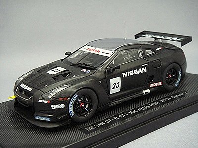 【EBBRO/エブロ】1/43 ニッサン GT-R GT1 マレーシアテスト 2009 January No.23