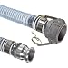 Unisource 1760 PVC Food Grade Hose Assembly, Aluminum Cam And Groove Connection