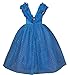 Princess Anna Elsa Cinderella Deluxe Girl's Costume and Party Dress (5y-6y, The-CinderellaDress)
