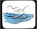 Mauspad mit Dekoration - Kanus, Industrie, V�gel, Boote, Angeln, Meer M�wen, Beruf, Asien, Segeln, Birma