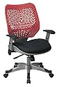 Office Star REVV Series Manager&iquest;s Chair with SpaceFlex Back and Mesh Seat, Cosmo / Raven