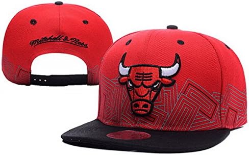CHICAGO BULLS Cap Mens Baseball Snapback Cap Hats Red 3 One Size