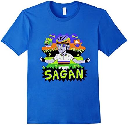 Men's Tourminator t shirt Medium Royal Blue