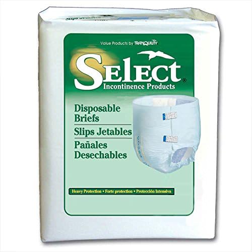 Select Disposable Briefs in Blue Quantity: Pack of 12