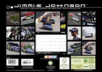 Jimmie Johnson 2010 Deluxe Wall Calendar