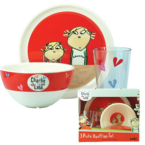 Childrens Toyshop  Kitchen & Housewares : CHARLIE & LOLA PLATE, BOWL & TUMBLER