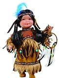 CHUMANI 12 Porcelain Indian w/Acc. Doll By Duck House~Retired