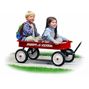 Red Wagons Radio Flyer