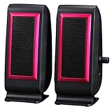 USB POWERED SPEAKERS - PURPLE ACCENT