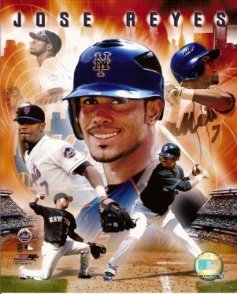 Jose Reyes New York Mets Collage 8x10 Photo