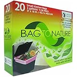 Bag-To-Nature Compostable Bag And Liner, 20 (3 gallon) bags