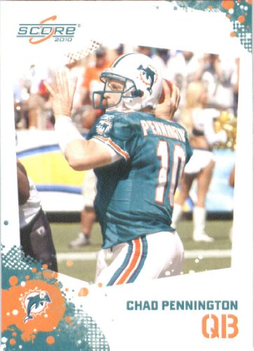 2010 Score #154 Chad Pennington - Miami Dolphins (Football Cards)
