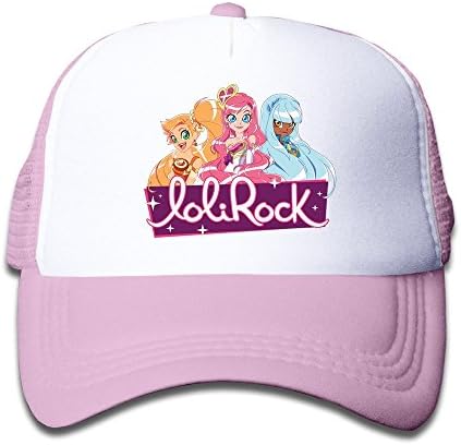 Children Littlest Pet Shop Adjustable Snapback Mesh Cap Pink One Size