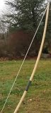 Bamboo Backed Hickory English Style Longbow