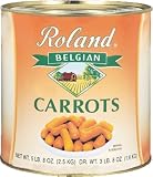 Roland Small Carrots (180-225 Count), 5.5-Pound Cans (Pack of 3)
