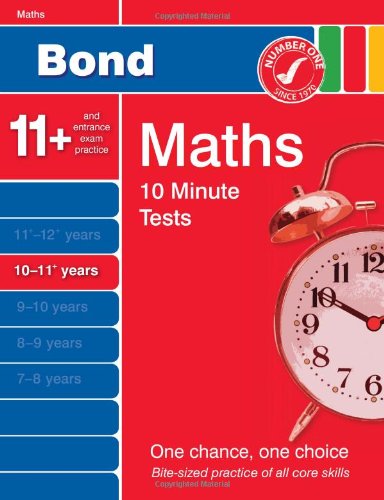 Bond 10 Minute Tests 10-11 Years