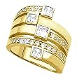 14K Yellow Gold Diamond Ring - 1.25 Ct.