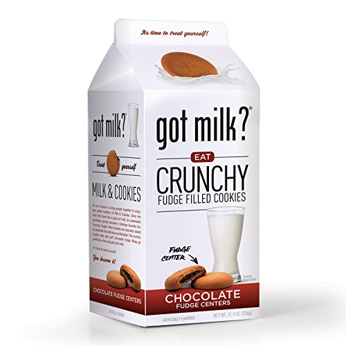 got milk? Crunchy Fudge Filled Cookies, 11.9 Ounce