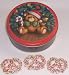 Scott's Cakes 1 lb. Dark Chocolate Covered Pretzel with Rainbow Jimmies in a Teddy Bear Tin