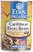 Eden Organic Caribbean Rice & Beans, 15-Ounce Cans (Pack of 12)