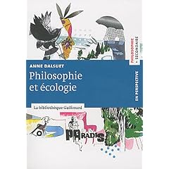 Philosophie et �cologie
