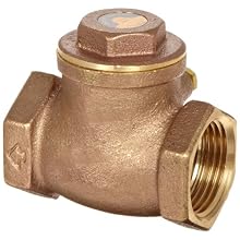 Dixon SWCV100 Brass Horizontal Swing Check Valve, 1" NPT Female