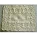 Quilted Cotton French Scalloped Placemats - Set of 6 ~ 4 colors to choose from, Cream