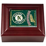 Oakland Athletics MLB Wood Keepsake Box