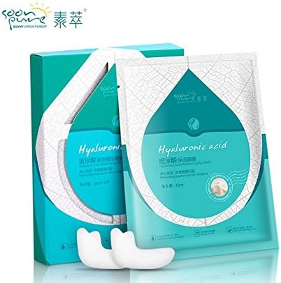 hyaluronic acid dark circle eye mask face care Facial Anti puffiness eye care Anti Wrinkle skin whitening Moisturizing 8pair