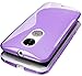 Motorola Moto X (2nd Generation) Case, Cimo [Wave] Premium Slim TPU Flexible Soft Case For Motorola Moto X (2nd Generation, 2014) - Purple