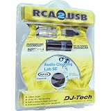 DJTECH RCA2USB Channel Digital Multitrack Recorder