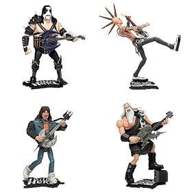 GUITAR HERO SERIES 1 Set of 4 by McFarlane