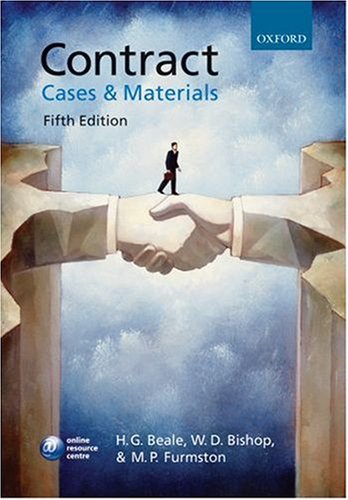 Contract: Cases and Materials (Cases & Materials)