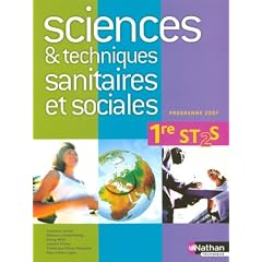 Sciences et Techniques Sanitaires et Sociales 1e ST2S : Programme 2007