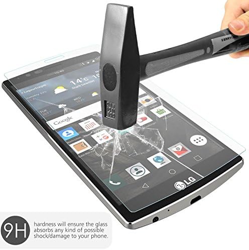 LG G4 Screen Protector (Updated Version), FavourabL® Ultra Clear High Definition Tempered Glass Screen Protector for LG G4