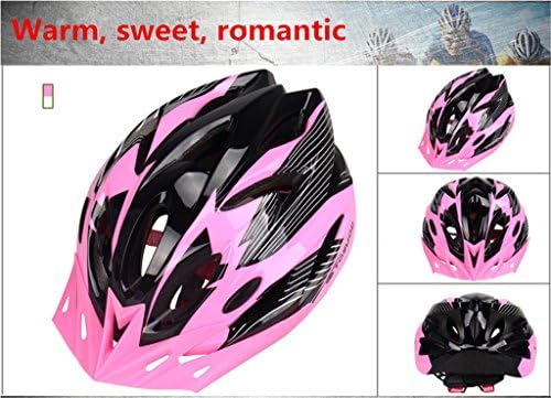DMYI Multi-sport Helmet Bike and Skate Helmet Lightweight Mountain Bicyle Adult Helmet (Pink and Black)