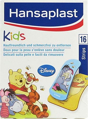Hansaplast Junior Winnie Puuh Strips, 16 Pflaster (5er Pack)