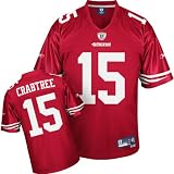 Reebok San Francisco 49ers Michael Crabtree Youth Premier Jersey Large