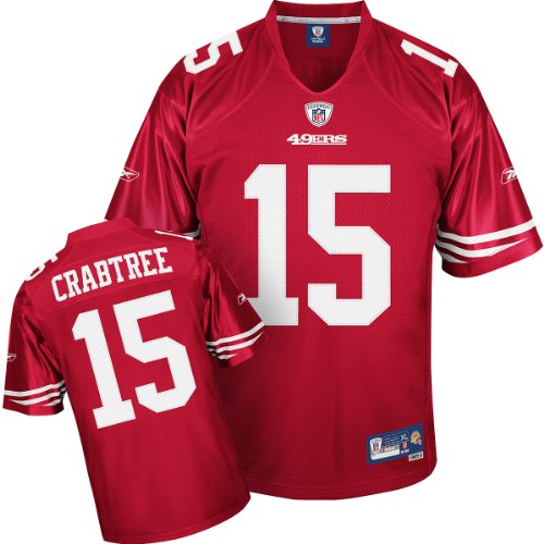 Reebok San Francisco 49ers Michael Crabtree Youth Premier Jersey Large