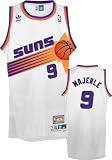 Dan Majerle Jersey: adidas White Throwback Swingman #9 Phoenix Suns Jersey - Small