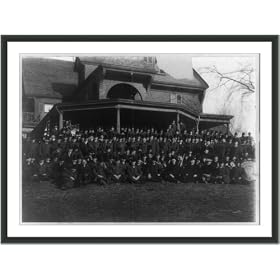 Historic Print (L): Ex-president Roosevelt and neighbors, taken at Oyster Bay, Sagamore Hill, L.I.