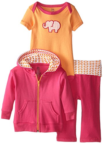 Yoga SproutBodysuit, Pants, and Track Jacket Set