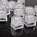 12 Pack of Colorful Changing LED Liquid sensor lights-- Ice Cubes Shape, So Amazing