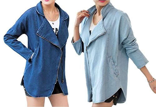 (ケイグラッソ)K-grasso+ レディース デニム ライダース ジャケット ビンテージ 風 2016 春 アウター ブルゾン