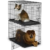 Pet Home w/ Plastic Pan Stacking Crate 36L x 23W x 24H (SL35ST)