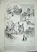 1889 Sketches Sussex Chiddingly Hall Oat Alfriston Town