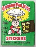 Garbage Pail Kids 1986 Series 3 Unopened Pack