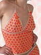 Koni-Art USA Orange Heaven Lace Shirt